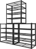 ROOMTEC 48" W Garage Shelving Heavy Duty,2800LBS Storage Shelves,5-Tier Adjustable Metal Shelving