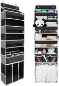 Door Hanging Storage Organizer,with 3 Bins 1 Movable Baby Diaper Caddy,1 Large capacity diaper