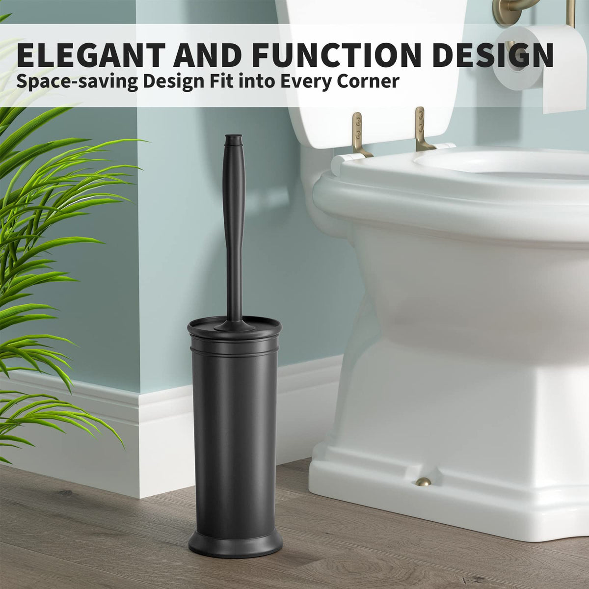 UPTRONIC Toilet Brush, 1 Set), Black – view 6