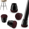 Ezprotekt 24 Pcs Extra Small Round Chair Leg Floor Protectors for Wooden & Ceramic Tiles Floors