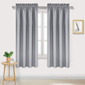 DWCN Blackout Curtains Room Darkening Thermal Insulated Bedroom Curtains Window Curtain Panels, 38