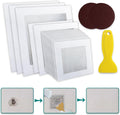 19 Pack Drywall Repair Kit for Large Holes, 2/4/6/8 Inch Dry Wall Patch Kits for Erase a Small Nail