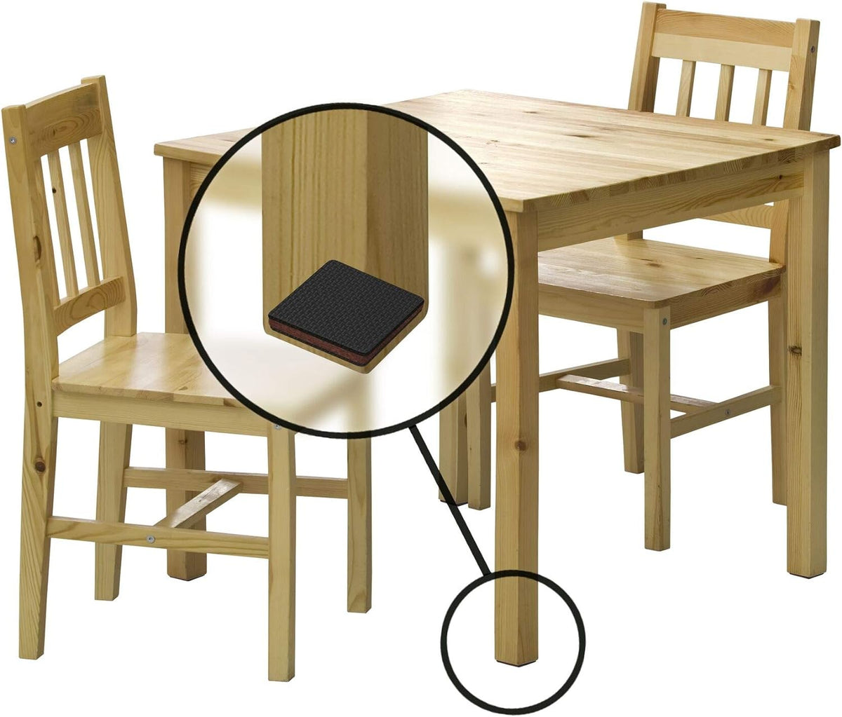Slipstick GorillaPads CB142 Non-Slip Furniture Pads/Grippers (Set of 8) Furniture Leg Floor