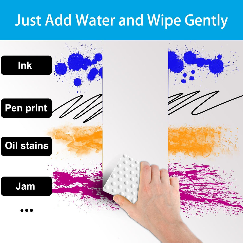 Magic Sponge Erasers, 100 Pack 2X Density Stronger Melamine Sponge Foam Pads, Multi-Functional