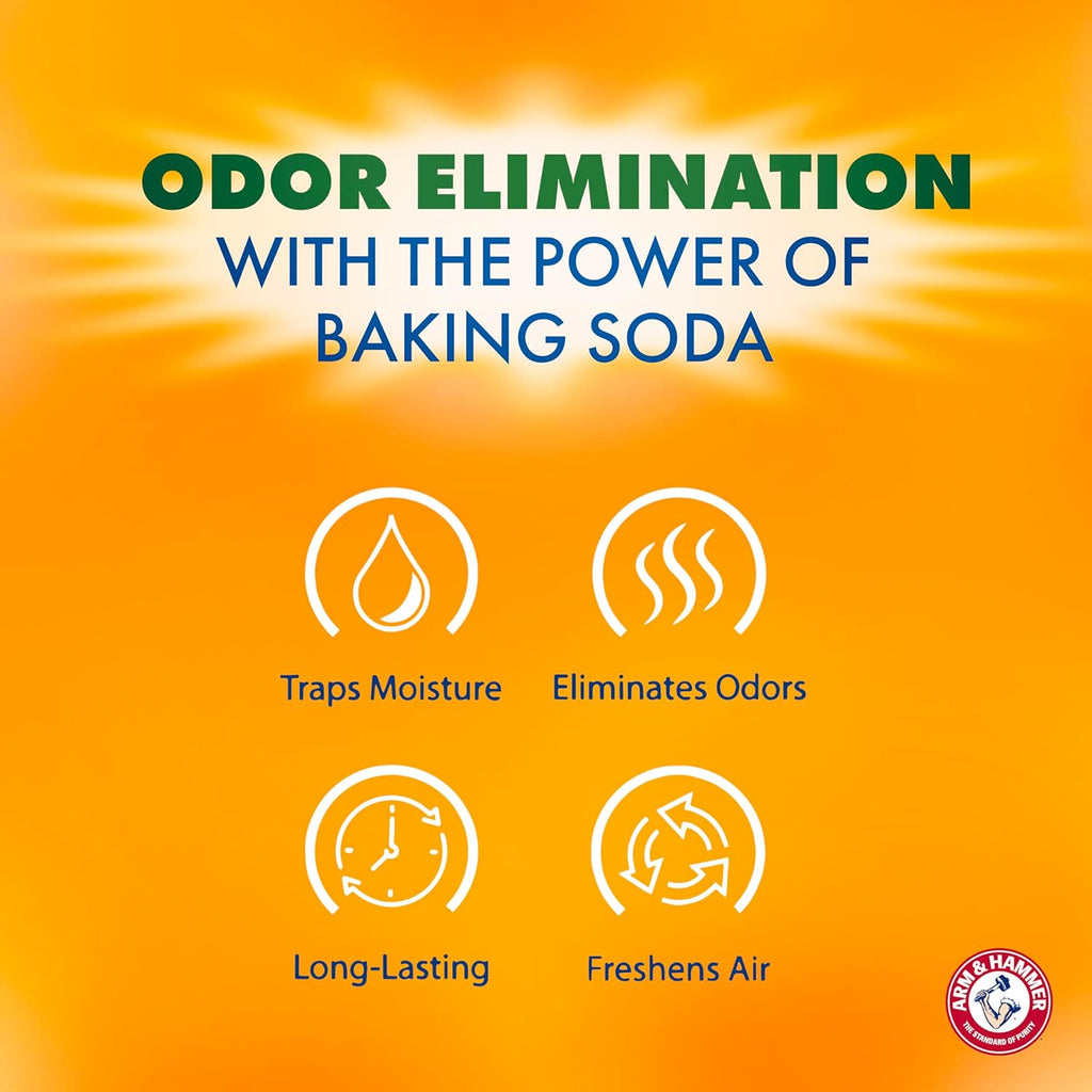 Arm & Hammer Essentials Hanging Moisture Absorber and Odor Eliminator, 17.5 oz., 3 Pack, Fragrance