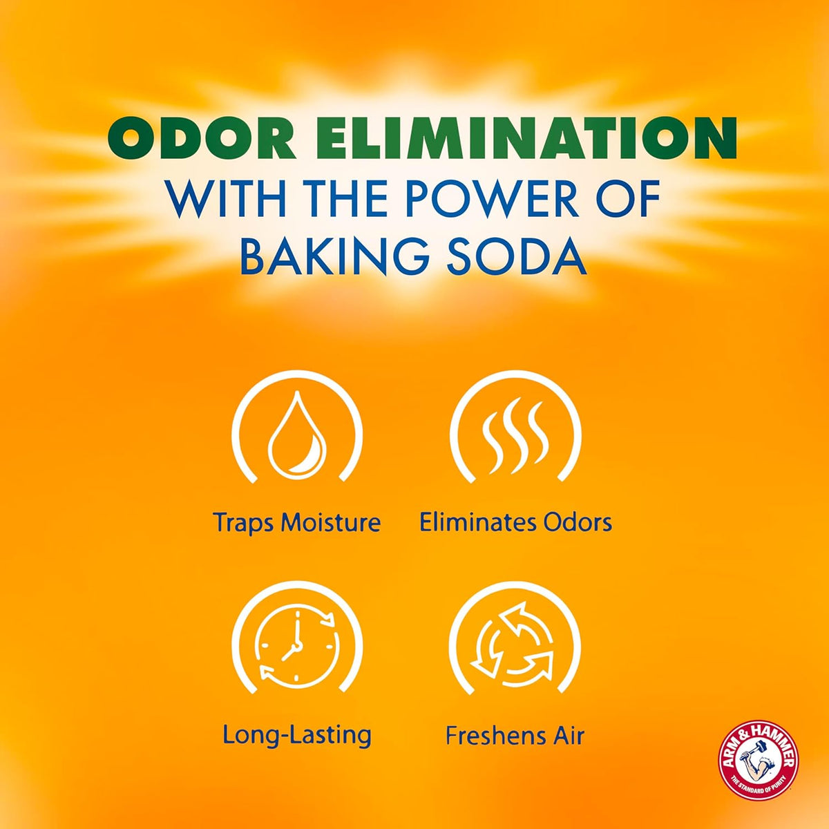 Arm & Hammer Essentials Hanging Moisture Absorber and Odor Eliminator, 17.5 oz., 3 Pack, Fragrance