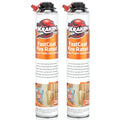 Kraken Bond Fastcoat Fire Rated Spray Foam Insulation Kit Closed Cell in a Can 40 sq ft (2x27.1