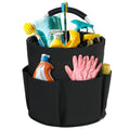 Bototack Cleaning Caddy with Handle, Cleaning Products Organiser, 17L Foldable Storage Basket