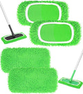 Reusable Microfiber Mop Pads Compatible with Swiffer Sweeper Mop, Wet Pads Refill, Chenille Dry