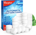 Vacplus Toilet Bowl Cleaner Tablets 30 PACK, Automatic Toilet Bowl Cleaners with Bleach for