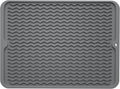 ZLR Silicone Dish Drying Mat for Kitchen Counter, Eco-Friendly Fast Dry Dish Mat, Easy Clean Multi