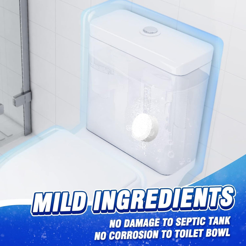 Vacplus Toilet Bowl Cleaners - 24 PACK, Household Toilet Cleaner, Automatic Toilet Bowl Cleaners