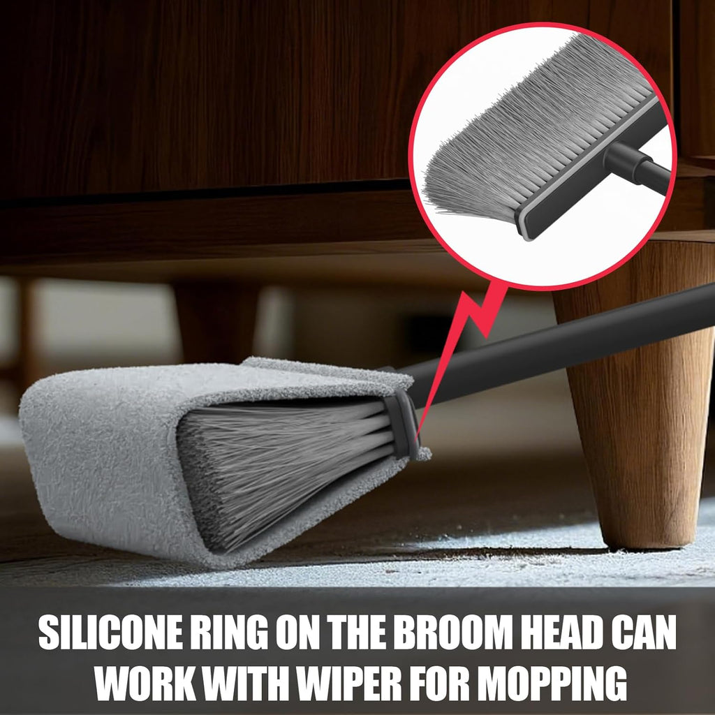 Broom with Dustpan Combo Set, Dust Pans with Long Handle, Brooms with Dustpan, Dust Pan Broom Kit
