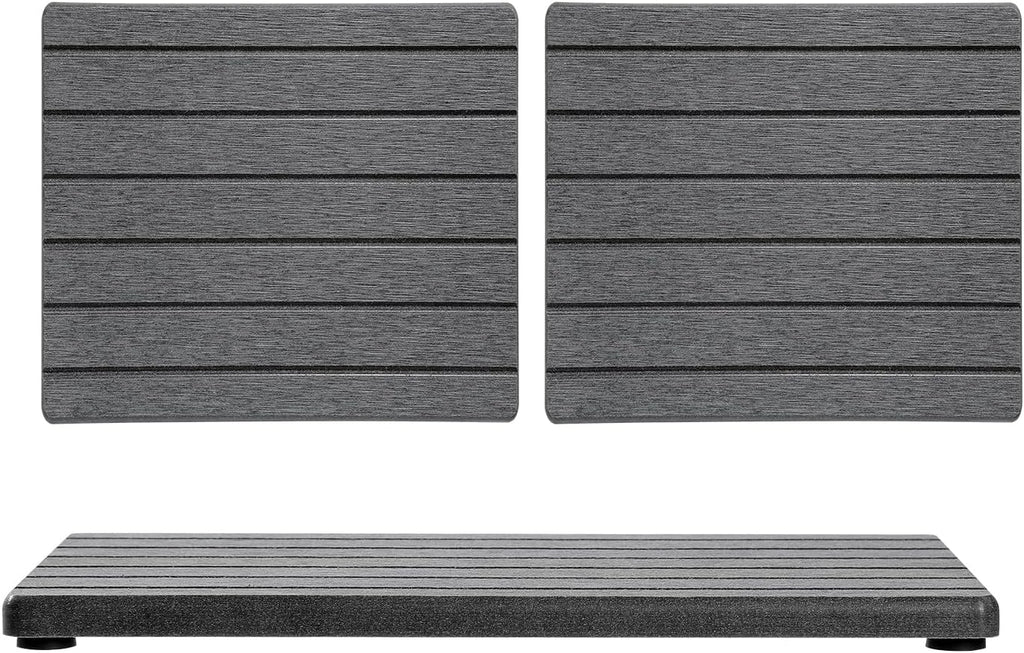 3 Pack Diatomite Stone Sink Tray, Water Absorbing Mat for Kitchen & Bathroom Counter, Quick Dry