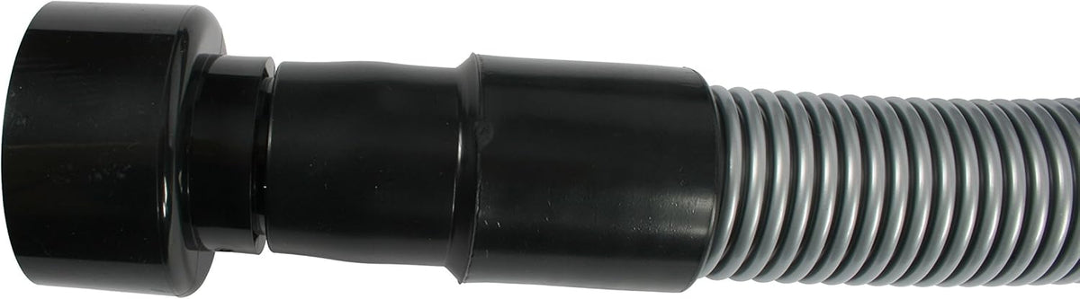 Cen-Tec Systems 30 Ft. Premium Shop Vacuum Extension Hose with 2 tank adapters and 1.25" curved