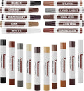 20 Colors Wood Filler Sticks Furniture Markers Touch up,Fill Putty Stick for Repair Furniture