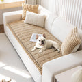 OTOB Couch Covers for Dogs Washable, Non Slip Plush Sofa Cover Kids Pet Friendly Furniture