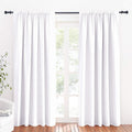 RYB HOME Large Curtains for Living Room 84 inches Length, Room Darkening Privacy Room Divider