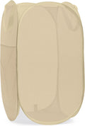 Handy Laundry Collapsible Mesh Pop Up Hamper with Wide Opening and Side Pocket - Breathable