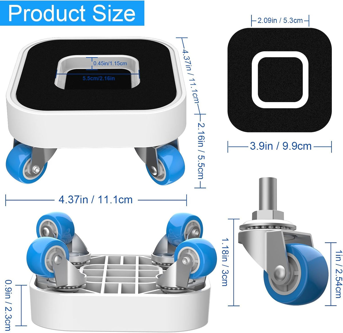 New Upgrade Furniture Sliders, Furniture Movers with Wheels, Furniture Lift Mover Tool Set with
