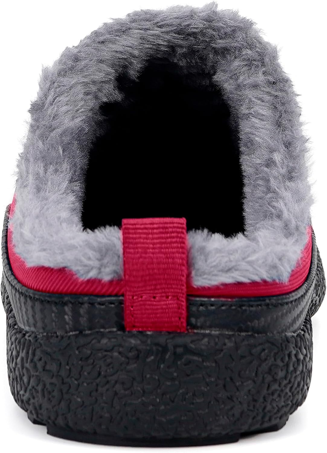 Womens Mens House Slippers Slip on Snow Winter Warm Fully Fur Lined Slippers Indoor Outdoor Shoes