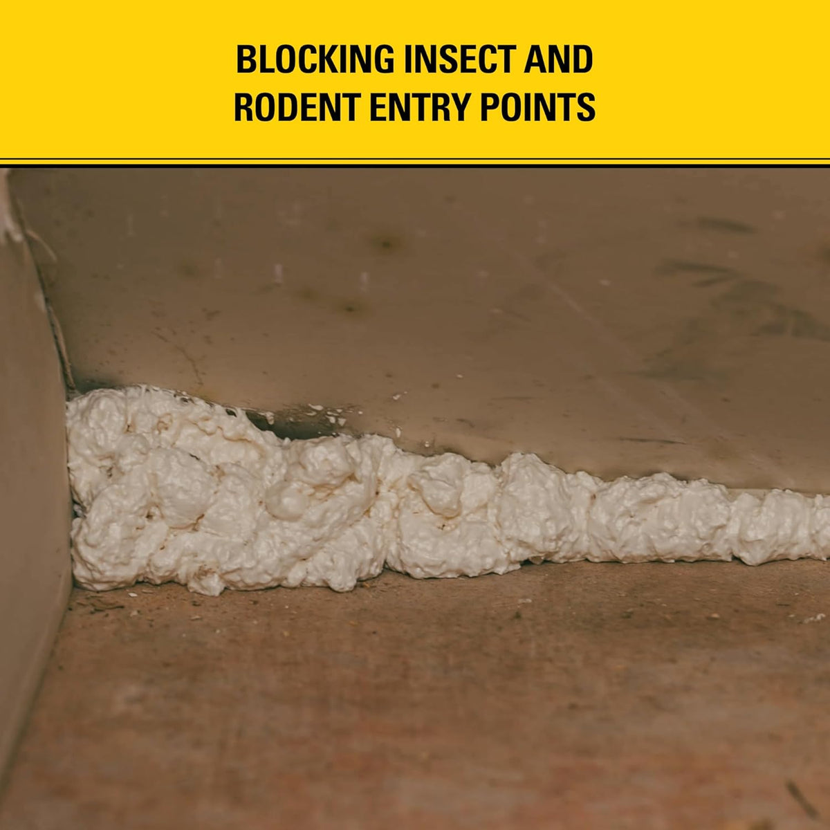Stanley F993 Expanding Foam Sealant Spray – (2x12oz) Gaps & Cracks Filler, PestBlocker for