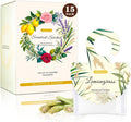 15 Packs Lemongrass Scented Sachets Bag for Drawers and Closets, Air Freshener for Home Fragrance