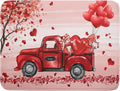Valentine's Day Dish Drying Mats for Kitchen Counter, Happy Valentine's Day Dish Mat Absorbent