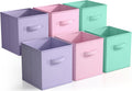 Sorbus Foldable Storage Cubes - 6 Pack, 11 Inch, Fabric, Foldable, Storage and Organization