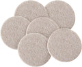 SoftTouch Heavy-Duty Felt Furniture Pads – 2" Round Self-Adhesive Floor Protectors for Hardwood