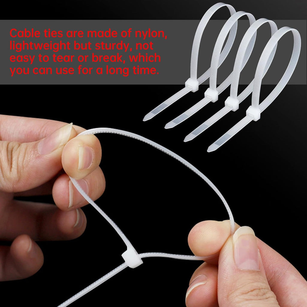 32-Piece Lint Trap and Cable Ties Set for Washing Machine, Includes 8 Nylon Mesh Lint Traps and 24