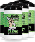 Grip Clean Heavy Duty Hand & Tool Cleaning Wipes – Waterless Hand Cleaner for Mechanics, Garage &