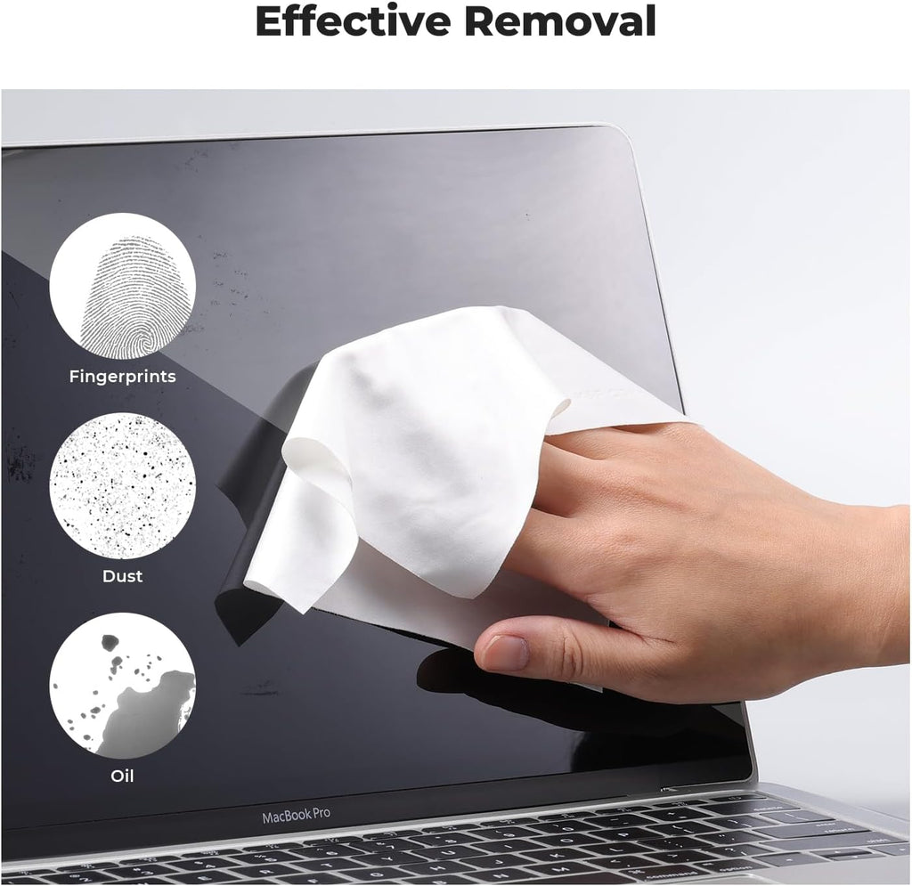 K&F CONCEPT 3 Pack Microfiber Cleaning Cloths, 6x6in Glasses Cleaning Cloths, Premium Camera Lens
