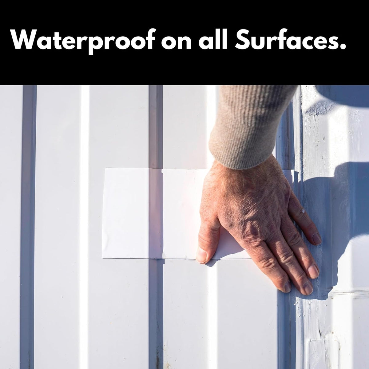 HSS RV Sealant Tape with MicroSealant - Waterproof Commercial Roofing Tape for Roof and RV Repair
