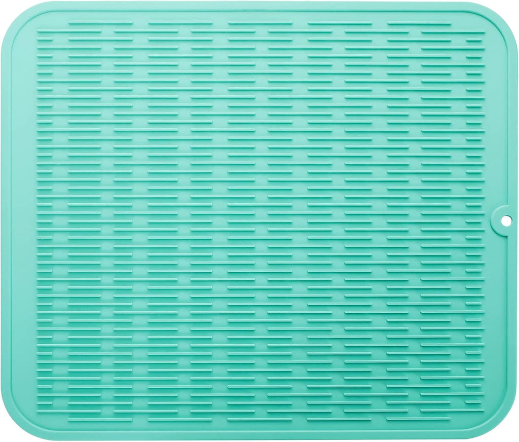 Silicone Dish Drying Mat for Multiple Usage,Easy clean,Eco-friendly,Heat-resistant Silicone Mat for