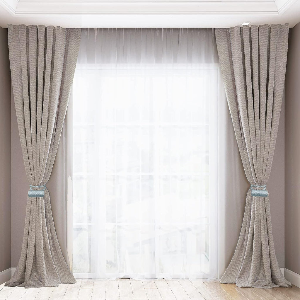 18 Inch Strong Magnetic Curtain Tiebacks, Curtain Holdbacks Modern Upgrade Strong 2021 New Twisted