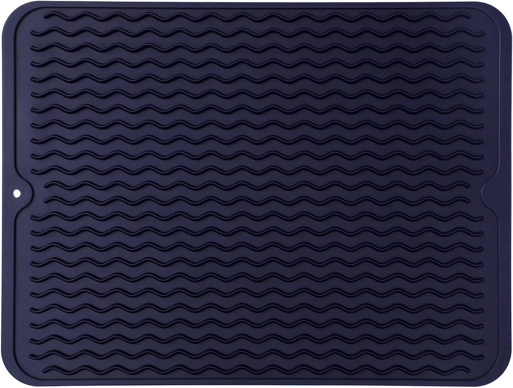 Silicone Dish Drying Mat for Multiple Usage,Easy clean,Eco-friendly,Heat-resistant Silicone Mat for