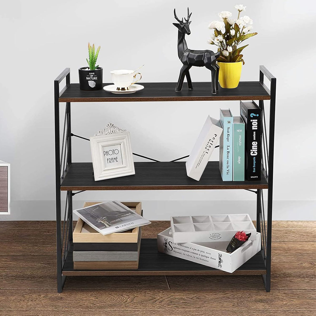 Black Shelf Liners for Kitchen Cabinets Non-Adhesive, Drawer Mat Liner for Bathroom, Plastic Pantry