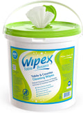 Wipex Table Bussers - Natural Cleaning Wipes | Table Cleaning Quick Cleaner & Counter Wipes | Made