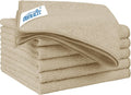 HOMEXCEL Microfiber Cleaning Cloth 6 Pack 12.5 x 12.5 inch Microfiber Towels for Cars Ultra