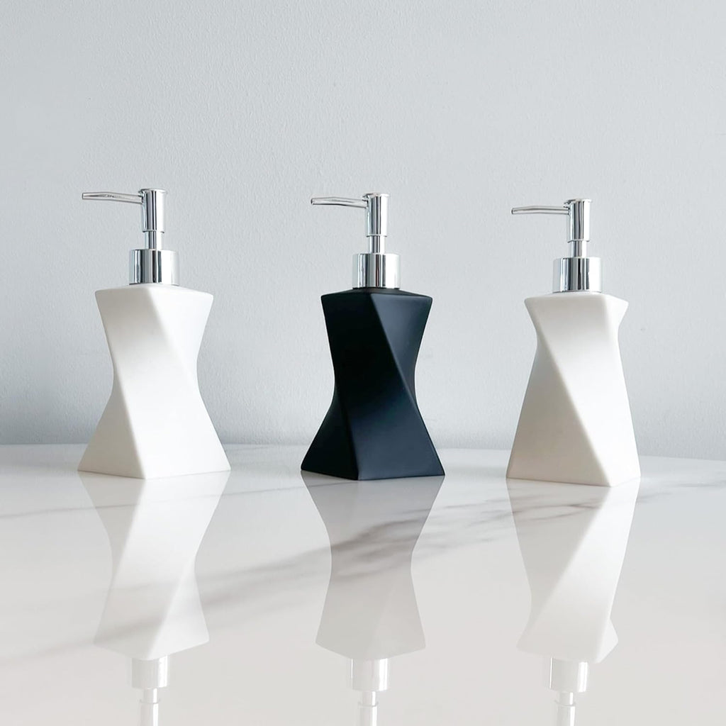 Soap Dispenser Pump Head Replacement 3 Pack, 28/400 Threads Standard Size, for Bathroom and Kitchen
