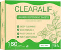 Laundry Detergent Sheets Up to 160 Loads, Wild Mint - Great For Travel,Apartments, Dorms,CLEARALIF