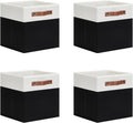 DULLEMELO Storage Cubes 11 inch,Cube Storage Bins with Handles for Organizing,Fabric Storage