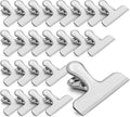 VNDUEEY 24 Pack Stainless Steel Chip Clips, Bag Clips for Food, Heavy Duty Snack Clip Clip to Seal