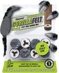 GorillaFelt CB240 Chair Leg Floor Protectors/Felt Glides (Set of 8) Tap On Felt Furniture Pads