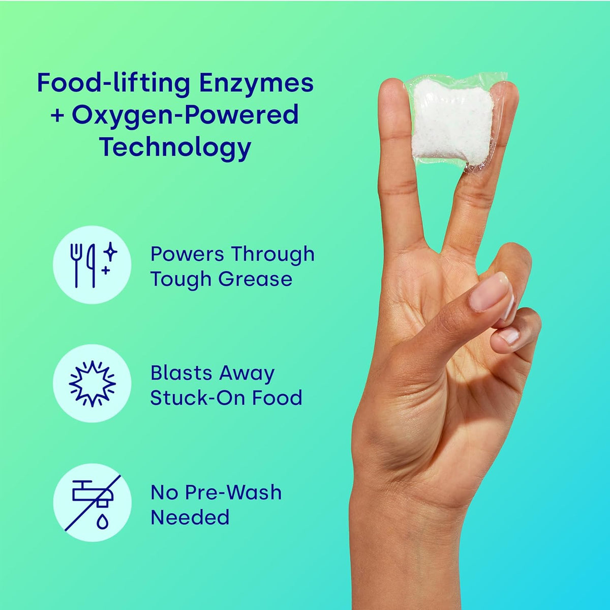 Dropps UltraWash Dishwasher Pods, Lemon Citrus (32 Count) - Biobased Power Deep Clean Dishwasher