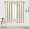 DWCN Blackout Curtains for Bedroom – Rod Pocket Thermal Insulated Noise Reducing Noise Reducing