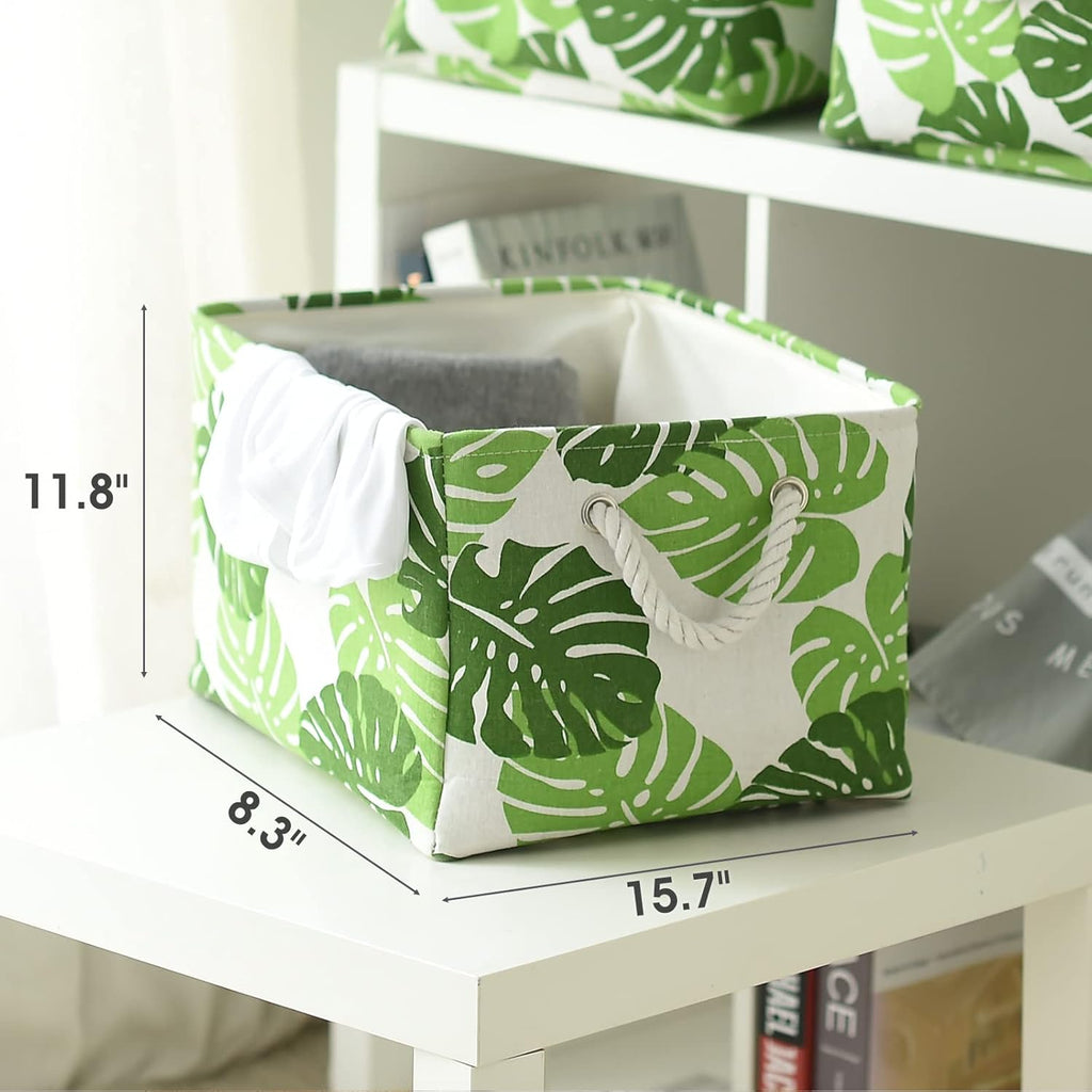 Storage Cubes, Storage Bins Baskets for Organizing 4 Pack for Organizing Toys, Clothes, Closet