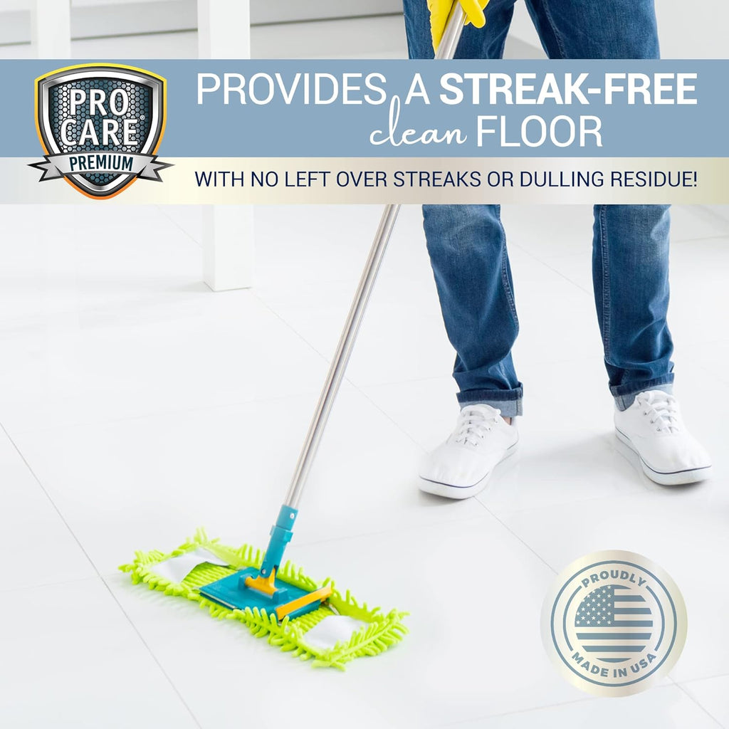 ProCare Floor Cleaner (Made in USA) | Tile, Stone, Laminate, Vinyl & Natural Wood Floor Cleaner for