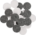SoftTouch 1 1/2" Round Heavy Duty Felt Furniture Pads - Move Effortlessly & Protect Surfaces